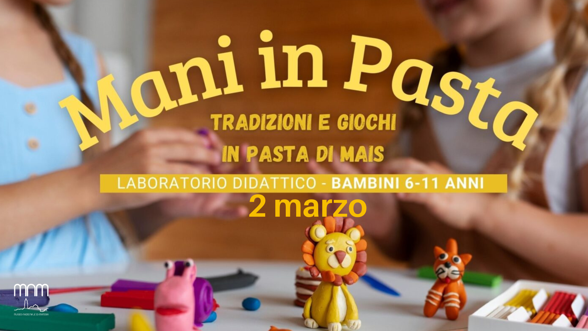 Mani in Pasta al Museo nazionale di Matera